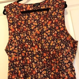 New Look Sleeveless Floral Dress